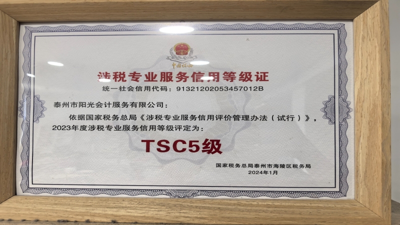 泰州代理記賬哪家好？陽(yáng)光會(huì)計(jì) 14 年本地服務(wù)更靠譜
